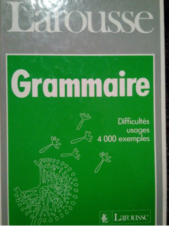 Grammaire. Difficultes usages - 1988 - Cartonata