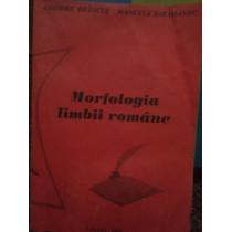 Morfologia limbii romane