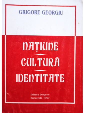 Natiune cultura identitate