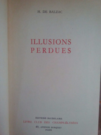 Illusions perdues