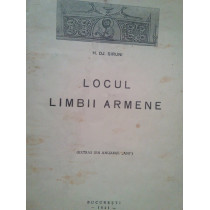 Locul limbii armene