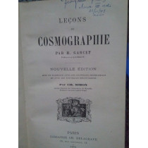 Lecons de cosmographie