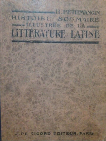 Histoire sommaire illustree de la litterature latine