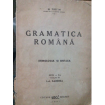 Gramatica romana, editia a IIIa