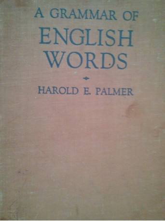 A grammar of english words