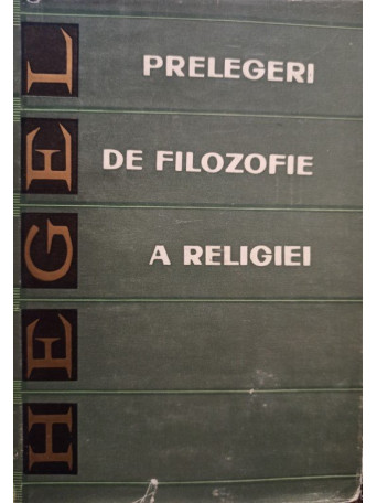 Prelegeri de filozofie a religiei