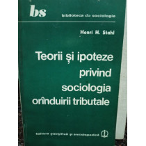 Teorii si ipoteze privind sociologia oranduirii tributale