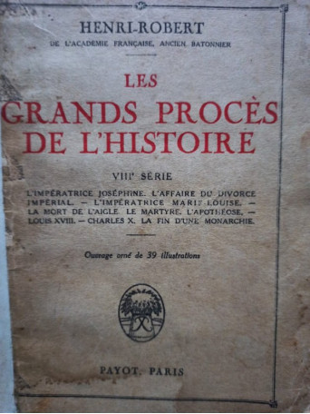 Les grands proces de l'histoire