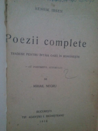 Poezii complete