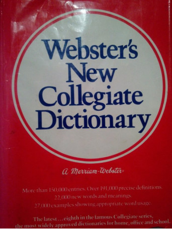 Webster's new collegiate dictionary