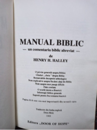 Manual biblic