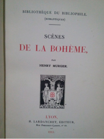 Scenes de la boheme