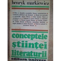 Conceptele stiintei literaturii