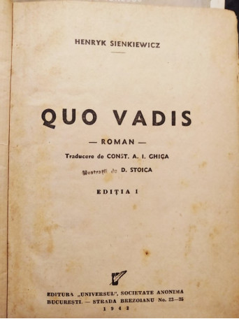 Quo vadis