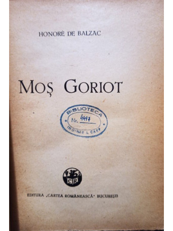 Mos Goriot