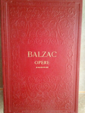 Honore de Balzac - Opere, vol. VIII - 1962 - cartonata