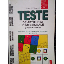 Teste de aptitudini profesionale si rezolvarea lor