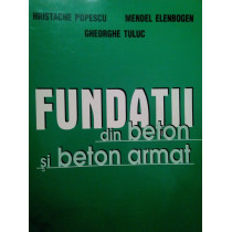 Fundatii din beton si beton armat