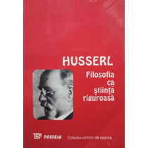 Filosofia ca stiinta riguroasa