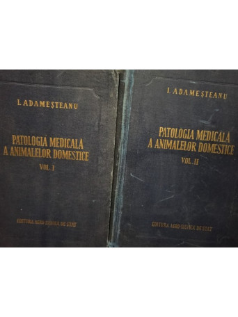 Patologia medicala a animalelor domestice, 2 vol.