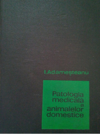 Patologia medicala a animalelor domestice