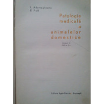 Patologia medicala a animalelor domestice, vol. II