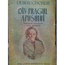 Din pragul apusului