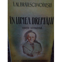 In lumea dreptatii