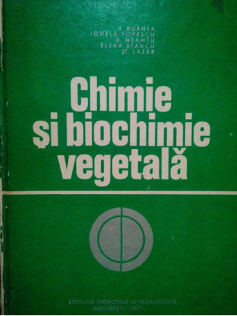 Chimie si biochimie vegetala