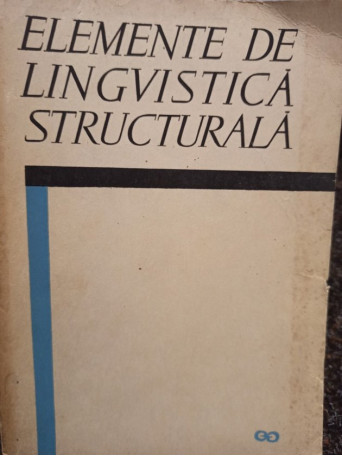 Elemente de lingvistica structurala