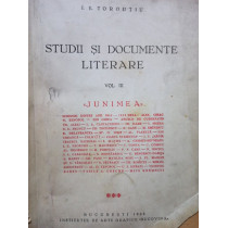 Studii si documente literare, vol. III