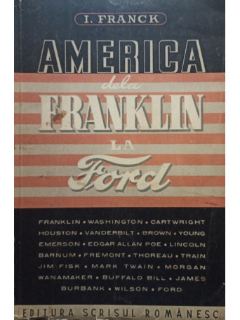 America dela Franklin la Ford