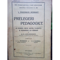 Prelegeri pedagogice