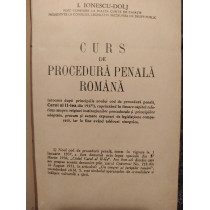 Curs de procedura penala romana