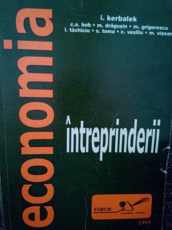 Economia intreprinderii