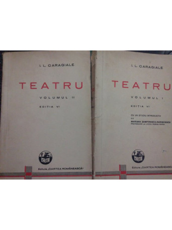 Teatru, editia VI, 2 vol.