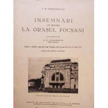 Insemnari cu privire la orasul Focsani