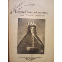 Despre Dimitrie Cantemir