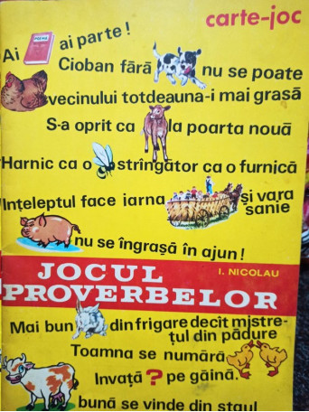 Jocul proverbelor