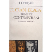 Lucian Blaga printre contemporani