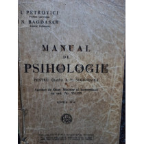 Manual de psihologie pentru clasa a VIa secundara