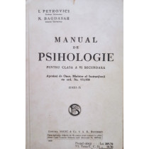 Manual de psihologie pentru clasa a VI secundara