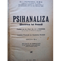 Psihanaliza - Doctrina lui Freud, editia a IIIa