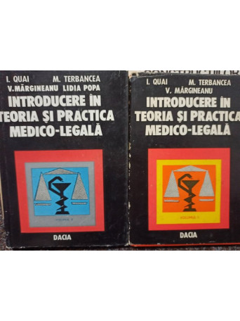 Introducere in teoria si practica medicolegala, 2 vol.