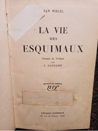 La vie des esquimaux