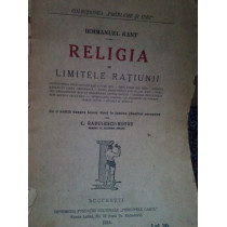 Religia in limitele ratiunii