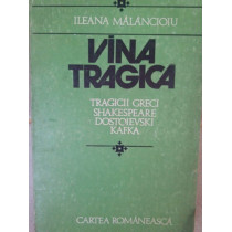 Vina tragica. Tragicii greci, Shakespeare, Dostoievski, Kafka