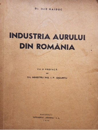 Industria aurului din Romania