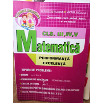 Matematica clasele III, IV, V