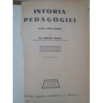 Istoria pedagogiei